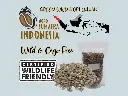 Rohkaffee "LUWAK" WILD Zertifiziert, Da'Gabo, Grade 1 TP, Nord Sumatra Indonesia, Gewaschen